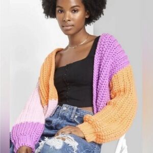Wild Fable Chunky Knit Cardigan